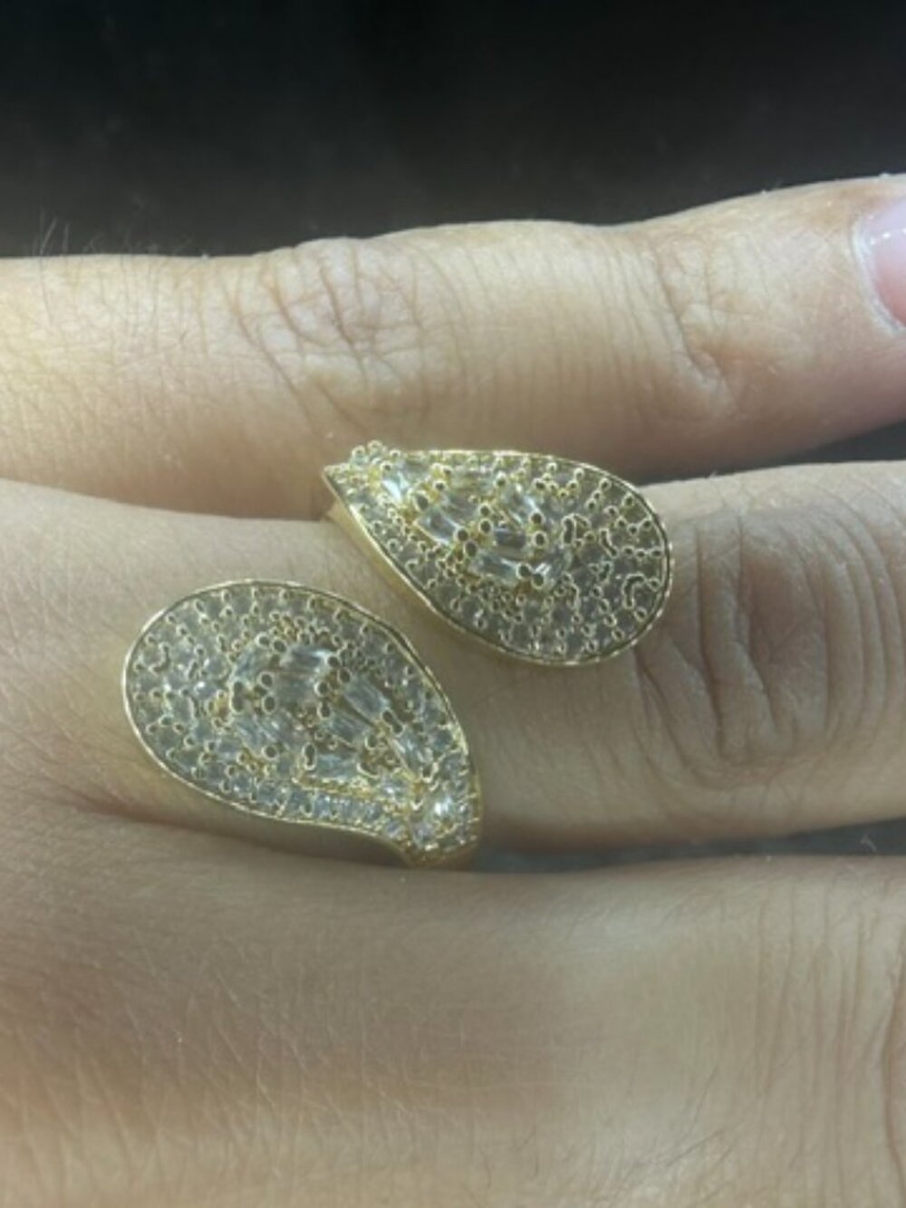 Brazilian gold ring for women